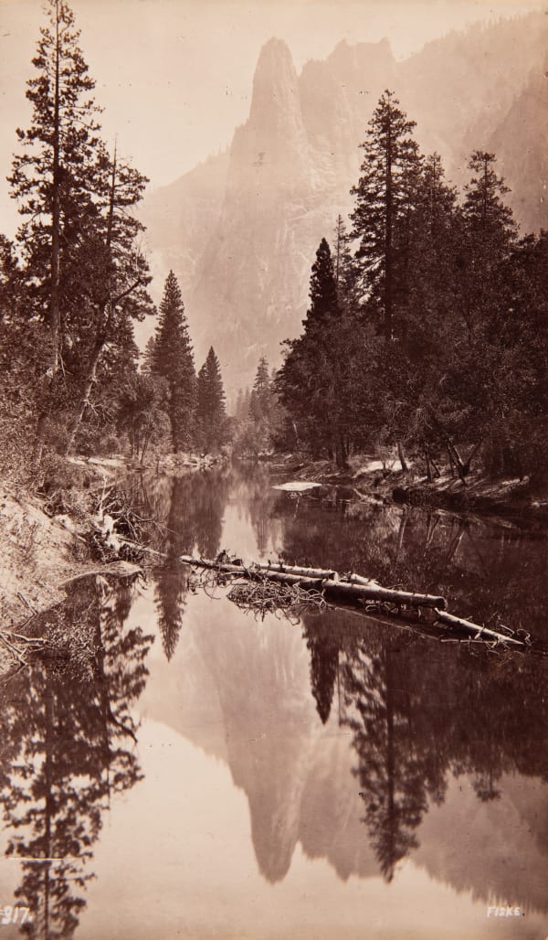 George Fiske, Sentinel Rock, Yosemite, c. 1880