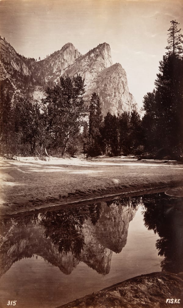 George Fiske, Three Brothers, Yosemite, c. 1880