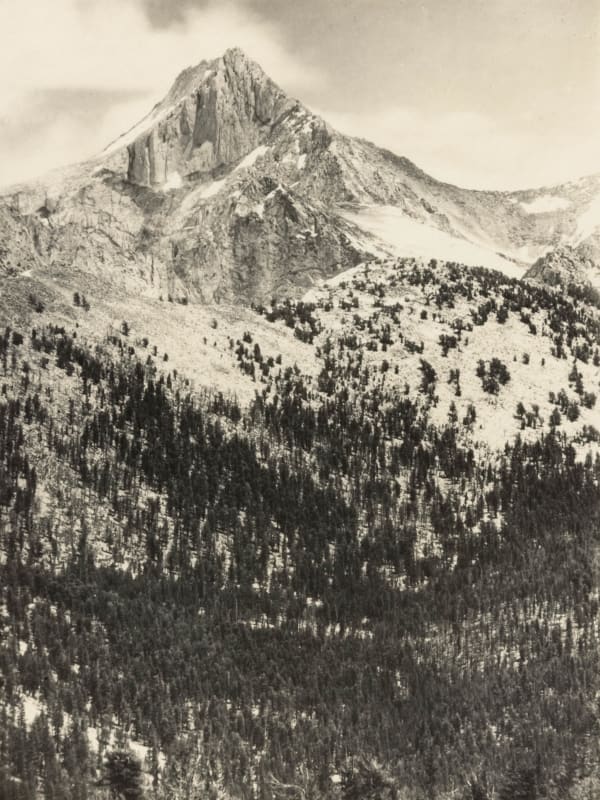 Ansel Adams, Mount Clarence King, Southern Sierra, 1924