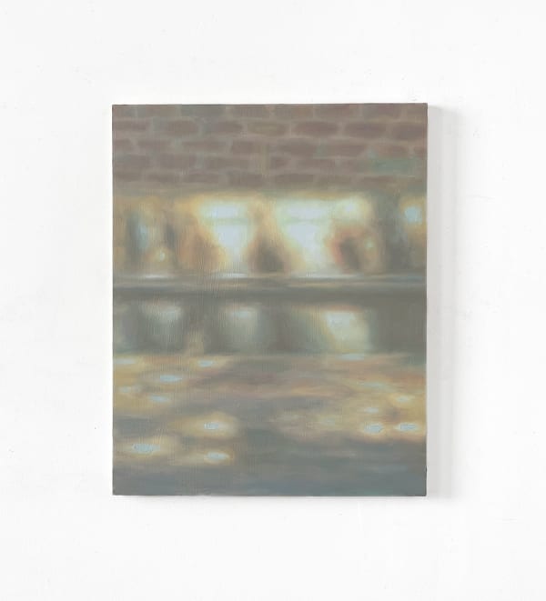 Brendan Getz, on a walk and trees overhead, 2021