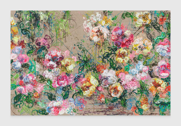 Kysa Johnson, Ghosts In Common - Cambrian Explosion - Subatomic Decay Patterns and Roses 8, 2023