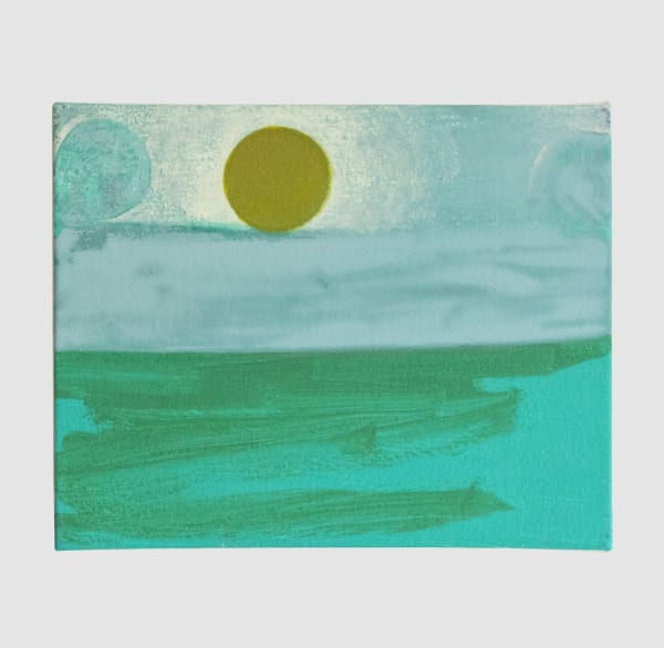 Spencer Carmona, Green Gold Sun, 2019