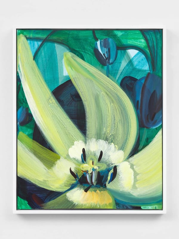 Sarah Bedford Center Sway, 2023 Acrylic on canvas 20 x 16 inches 21 x 17 inches, framed