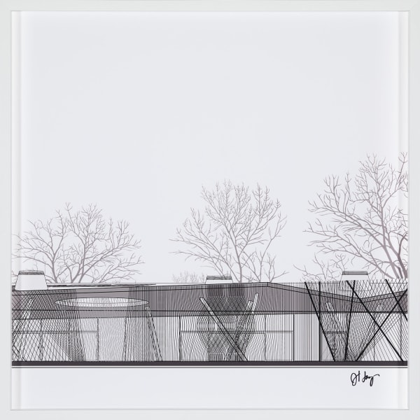 Jeanne Gang, Ford Calumet Environmental Center, South Elevation Detail, 2018