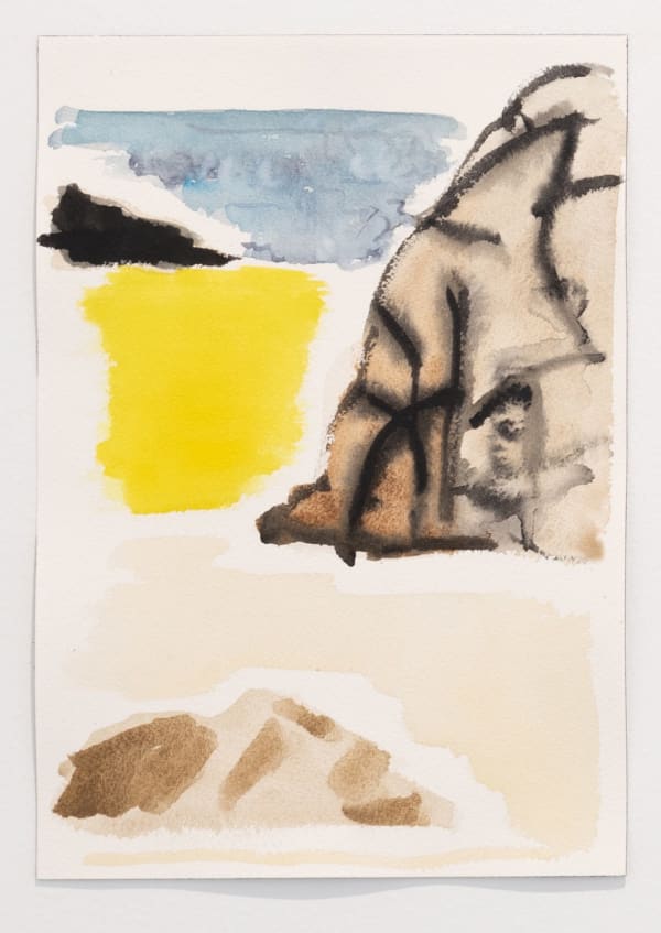 Leslie Baum, Plein air watercolor 11, 2018-2021