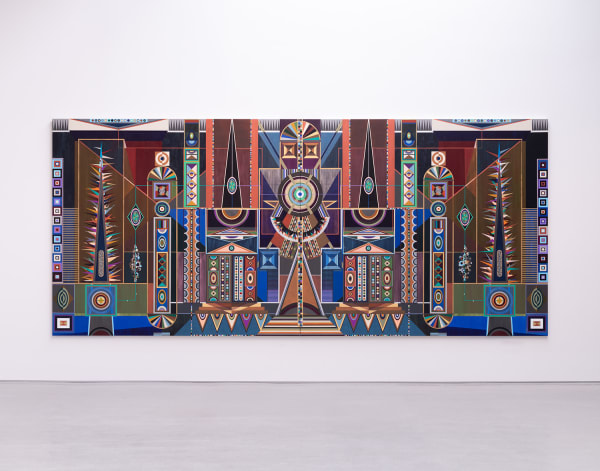 Hilma's Ghost, Cosmic Altar, 2023