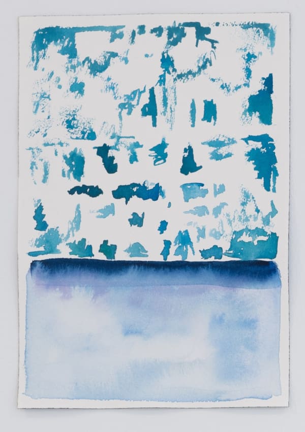 Leslie Baum, Plein air watercolor 6, 2018-2021