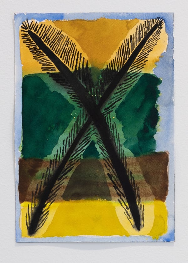 Leslie Baum, Plein air watercolor 38, 2018-2021