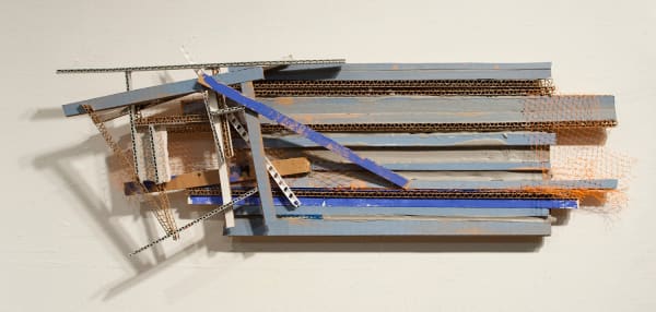 Ana Tiscornia, Blue Wall, 2013