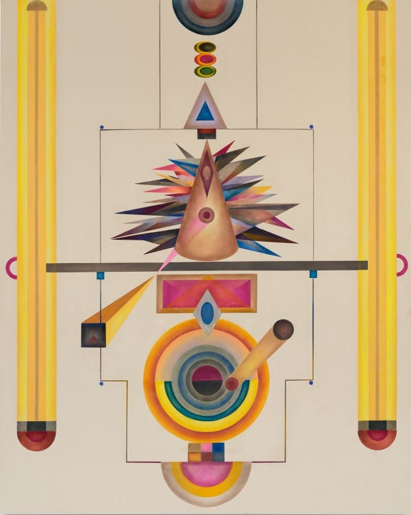 Hilma's Ghost, Automatic Theorem Painting #1, 2022