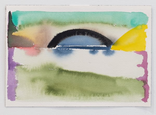 Leslie Baum, Plein air watercolor 45, 2018-2021