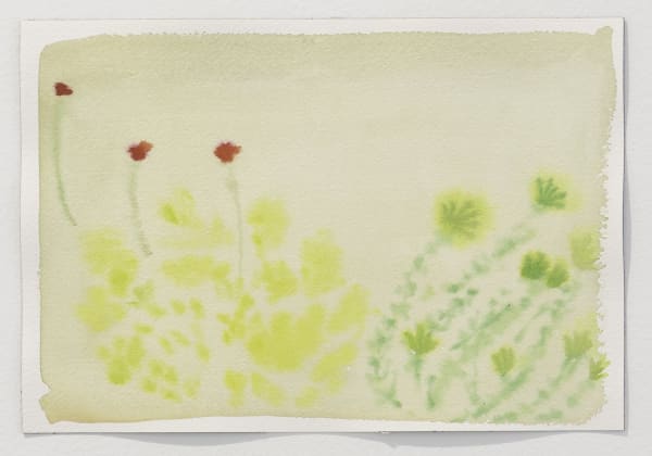 Leslie Baum, Plein air watercolor 14, 2018-2021