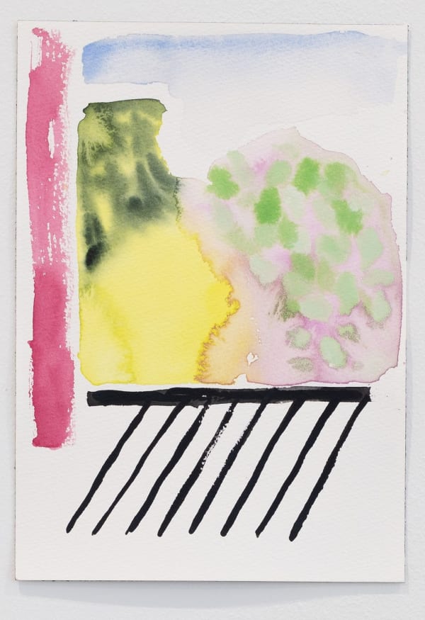 Leslie Baum, Plein air watercolor 35, 2018-2021