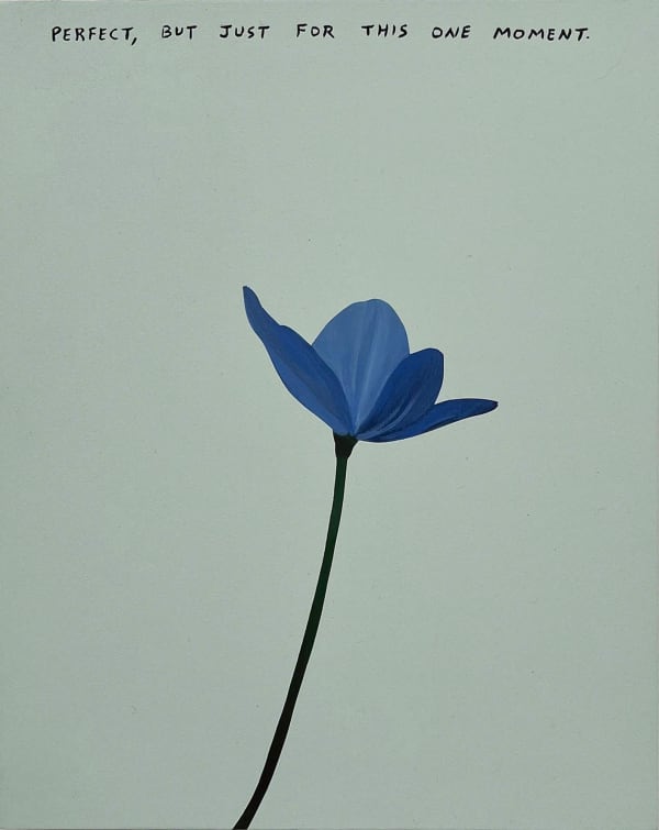 Michael Dumontier & Neil Farber Perfect, but just for this one moment, 2024 Acrylic on board 10 x 8 inches