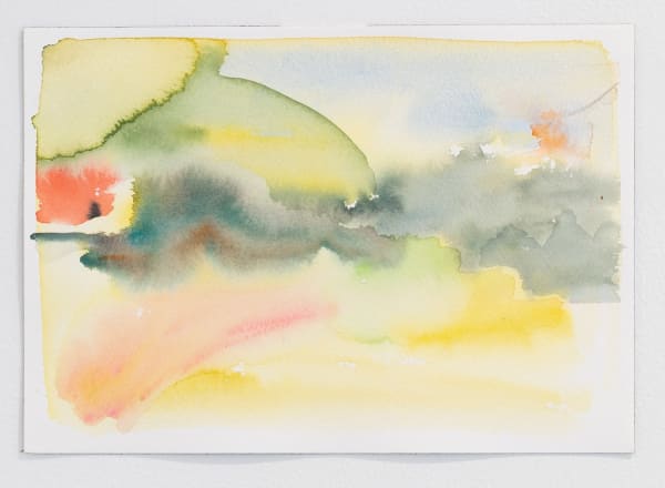 Leslie Baum, Plein air watercolor 17, 2018-2021