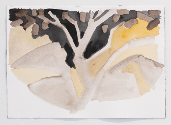 Leslie Baum, Plein air watercolor 28, 2018-2021