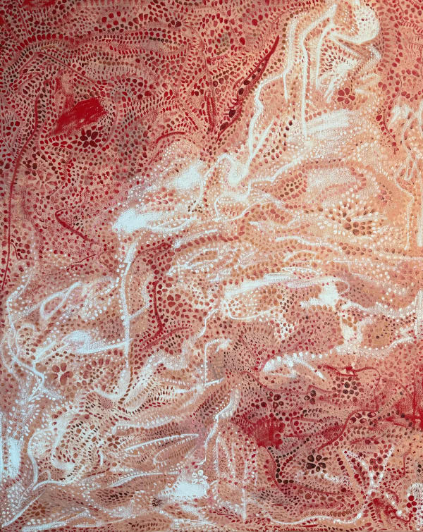 Fiona von Fürstenberg, O vento apaga o fogo desanimado, mas propaga o inflamado (The Wind Extinguishes The Disheartened Fire, But Spreads The Inflamed One), 2024