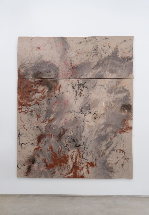 Blindness, Blossom and Desertification (diptych VIII), 2025