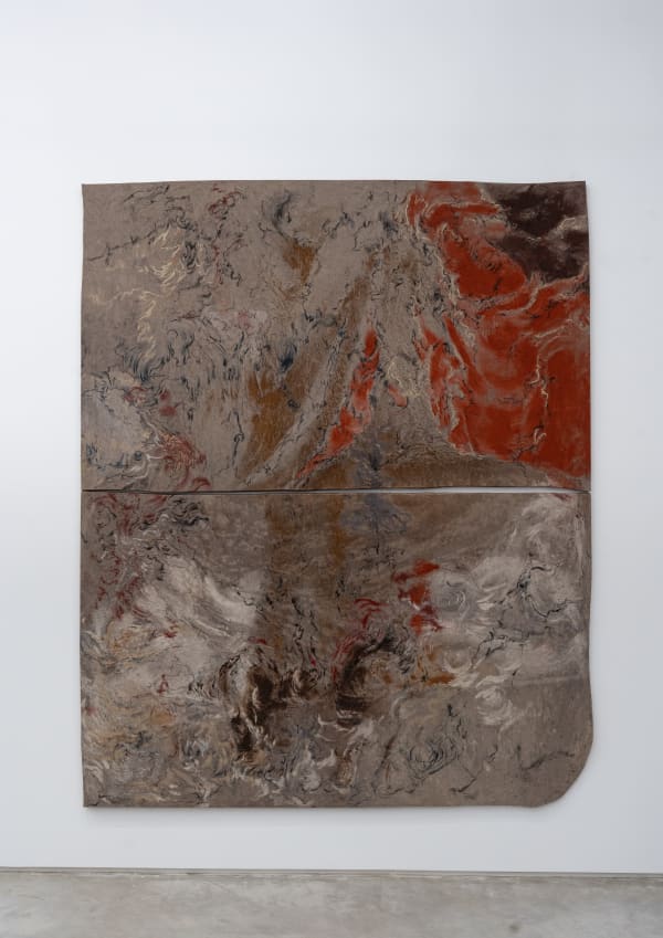Blindness, Blossom and Desertification (diptych I), 2025