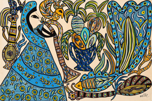 Baya, Untitiled, 1977