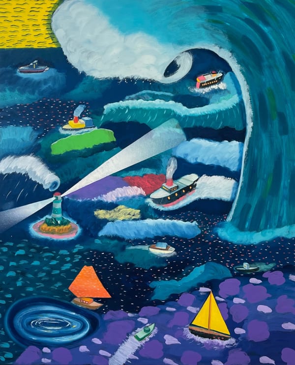 Sailors say down there lies all that holds you, 2024