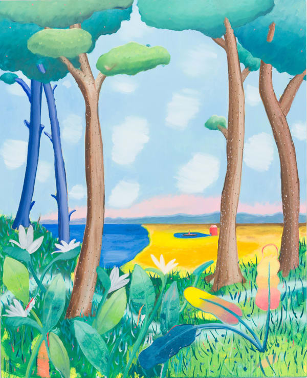 Noon Hems a Lime Tree, 2021