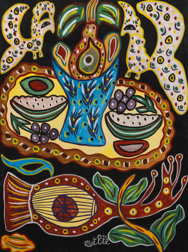 Baya, Composition, 1980