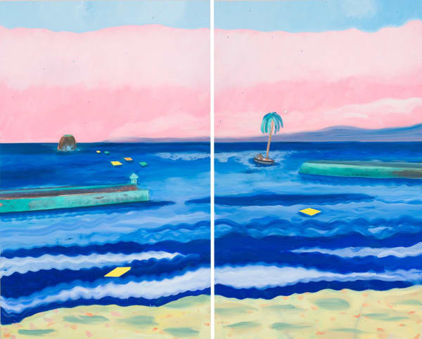 Sea Wanderer (Diptych), 2021