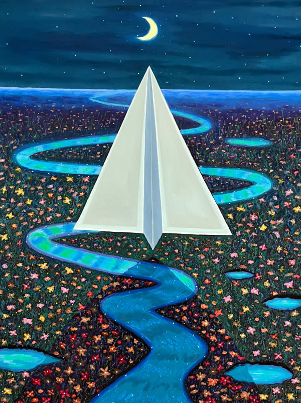 A Silence Beneath the Crescent Moon