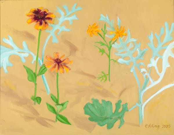 Marigold/Dusty Miller
