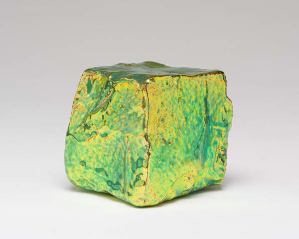 Julia Kunin, Green Pécs Cobblestone, 2024