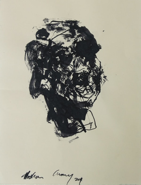 Hashan Cooray Untitle 1, 2024 Acrylic on Paper 21 x 16 cm 8 1/4 x 6 1/4 in