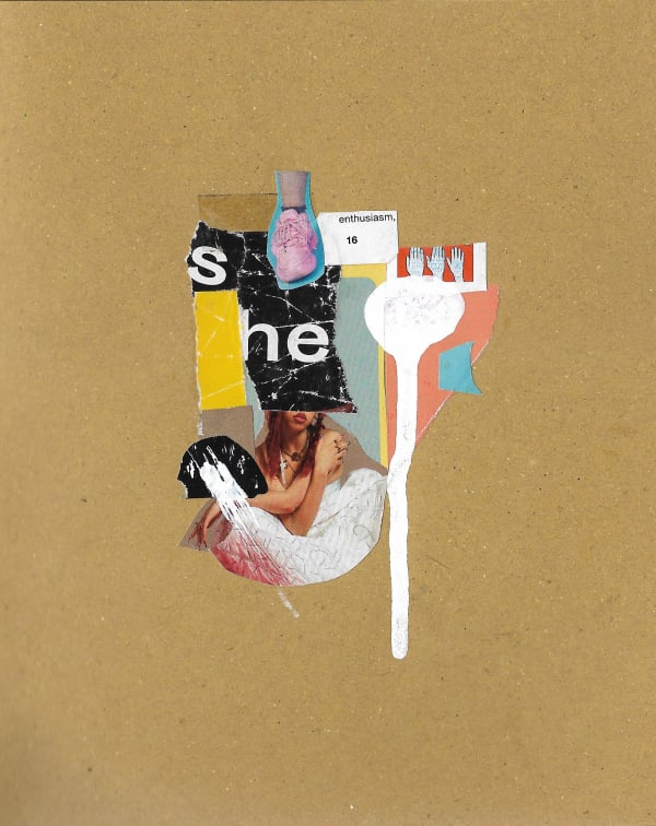 Muvindu Binoy Untitled 04, 2020 Mixed Media on Paper 18 x 14 cm 7 1/8 x 5 1/2 in