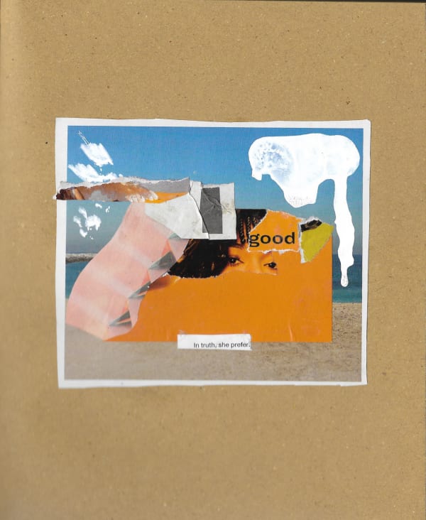 Muvindu Binoy Untitled 02, 2020 Mixed Media on Paper 18 x 14 cm 7 1/8 x 5 1/2 in