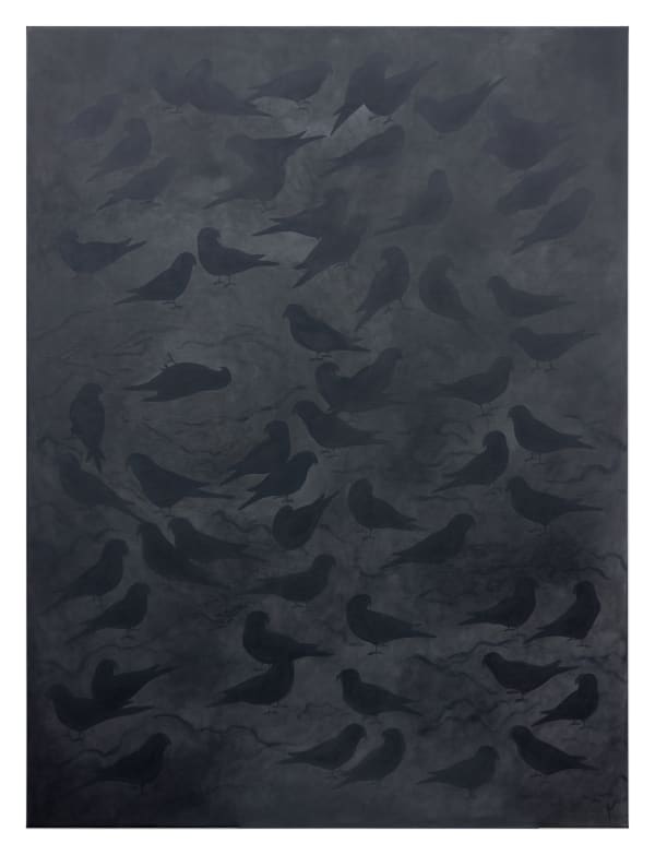 Firi Rahman Across the Sea V, 2025 Acrylic on Canvas 163 x 122 cm 64 1/8 x 48 in