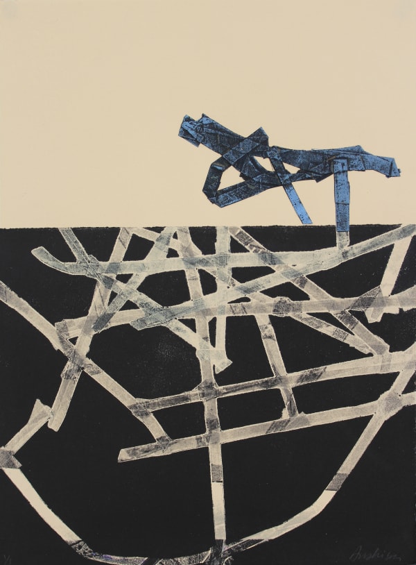 Anushiya Sundaralingam Crossings 11, 2025 Mixed media on Paper 38 x 28 cm 15 x 11 in