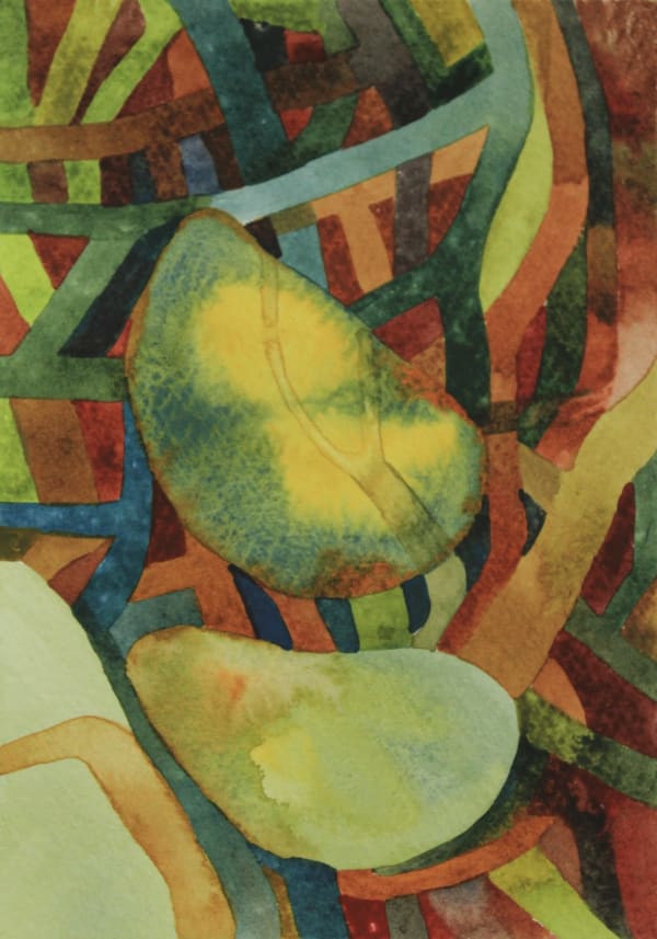 Shaanea Mendis Remember to Breathe III, 2025 Watercolour on Paper 15 x 10 cm 5 7/8 x 4 in