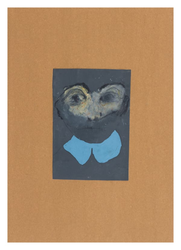 Fabienne Francotte My Makeup is Wrong 7, 2024 Mixed Media on Board 51 x 38 cm 20 1/8 x 15 in