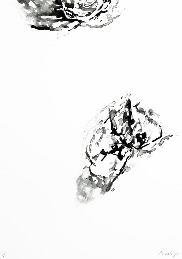 Anushiya Sundaralingam Home 7, 2025 Indian Ink on Paper 42 x 30 cm 16 1/2 x 11 3/4 in