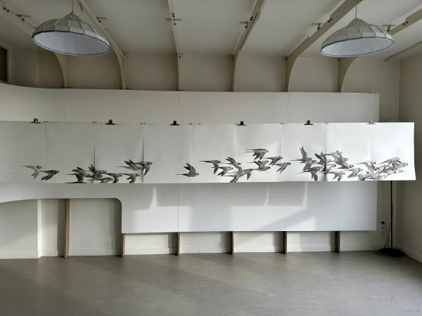 Open Studio during Cité Internationales Des Arts Residency in France