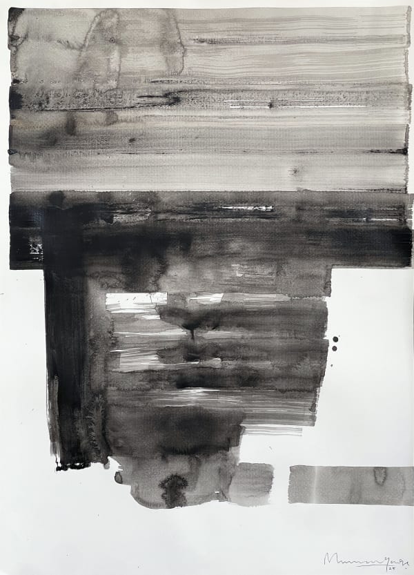 Manaram Gamage Untitled 15, 2025 Acrylic on Board 100 x 72 cm 39 3/8 x 28 3/8 in