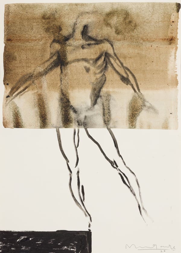 Manaram Gamage Figure 62, 2025 Acrylic on Canvas 42 x 30 cm 16 1/2 x 11 3/4 in