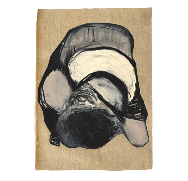 Fabienne Francotte The Language of Rupture, 2023 Mixed Media on Canvas 57 x 41 cm 22 1/2 x 16 1/8 in