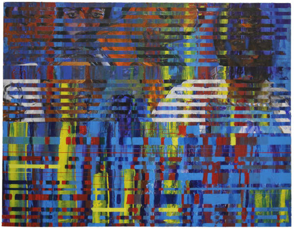 Chandraguptha Thenuwara Waiting for Missing, 2018 Acrylic on Canvas 70 cm x 90 cm