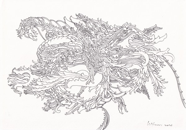 Chandraguptha Thenuwara, Lion/ Dragon II, 2021