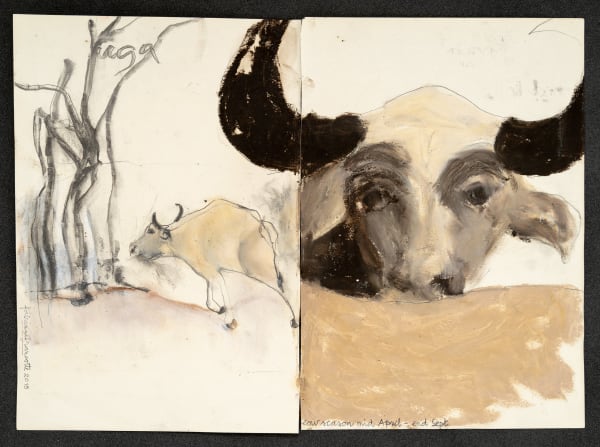 Fabienne Francotte 32, 2020 Mixed Media on Paper 25 x 35 cm 9 7/8 x 13 3/4 in