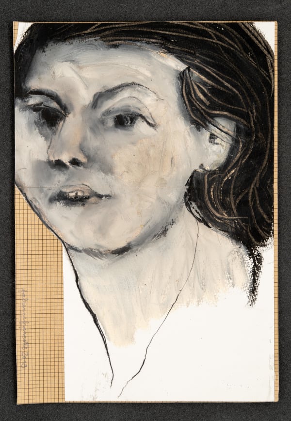 Fabienne Francotte The Frames, 2020 Mixed Media on Paper 24 x 17 cm 9 1/2 x 6 3/4 in