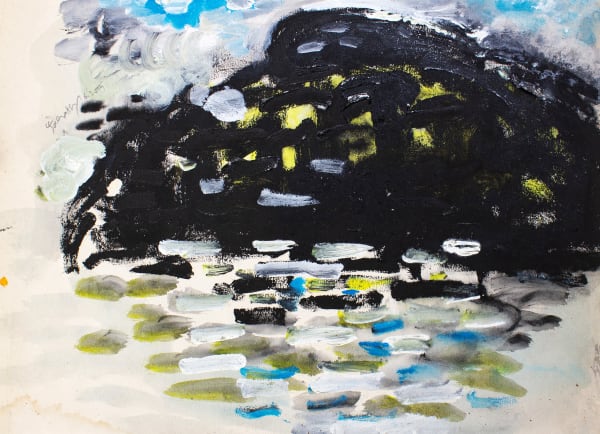 Jagath Weerasinghe Dambulla XVIII, 2005 Acrylic on Paper 42 x 29 cm 16 1/2 x 11 3/8 in