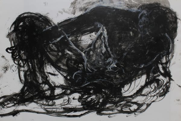 Jagath Weerasinghe Under the Dark Sky 7, 2020 Acrylic on Paper 61 x 91 cm 24 x 36 in