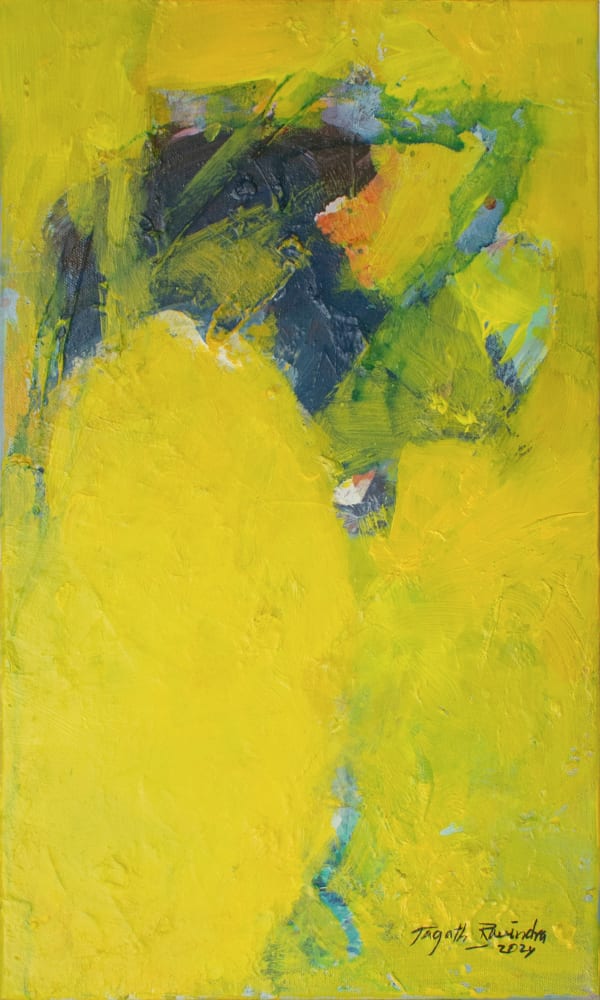 Jagath Ravindra Ehala 4, 2024 Acrylic on Canvas 50 x 30 cm 19 3/4 x 11 3/4 in